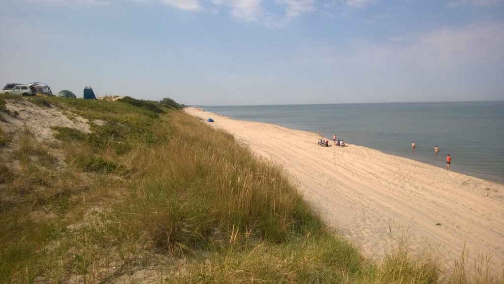 Дюны Балтийской косы пляж