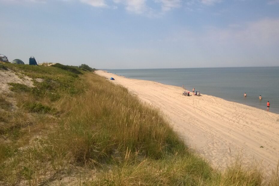 Дюны Балтийской косы пляж
